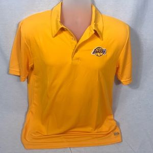 NBA Lakers Mens Polo TX3 Size Medium Shirt